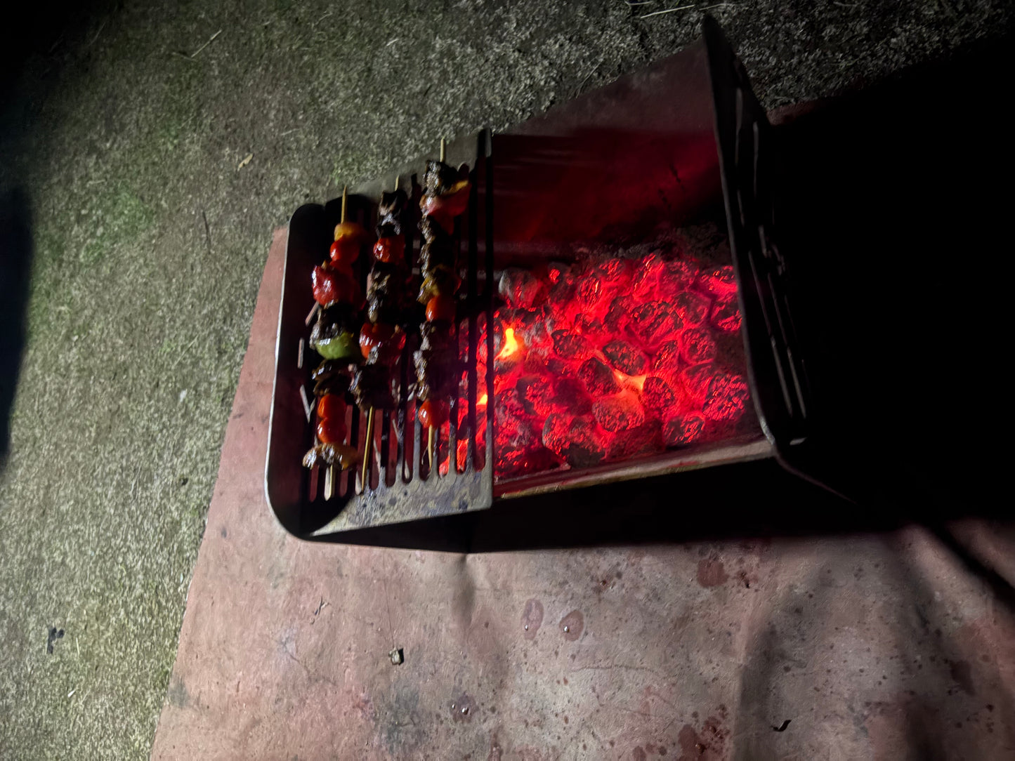 Collapsible Fire Pan / Grill
