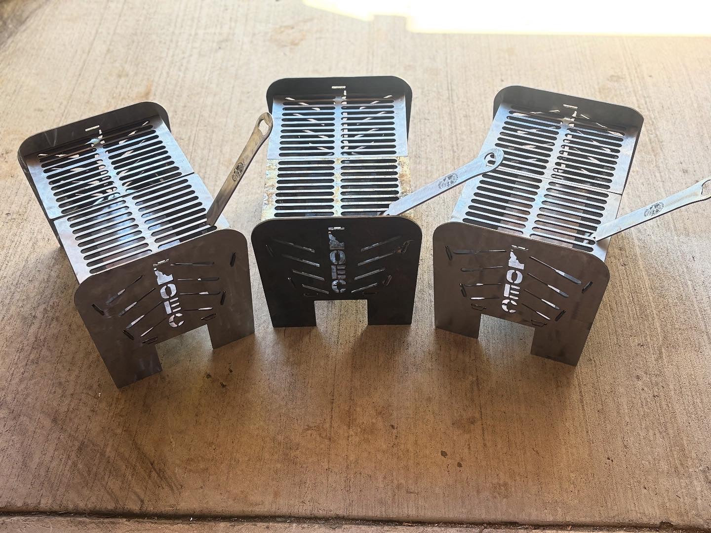 Collapsible Fire Pan / Grill