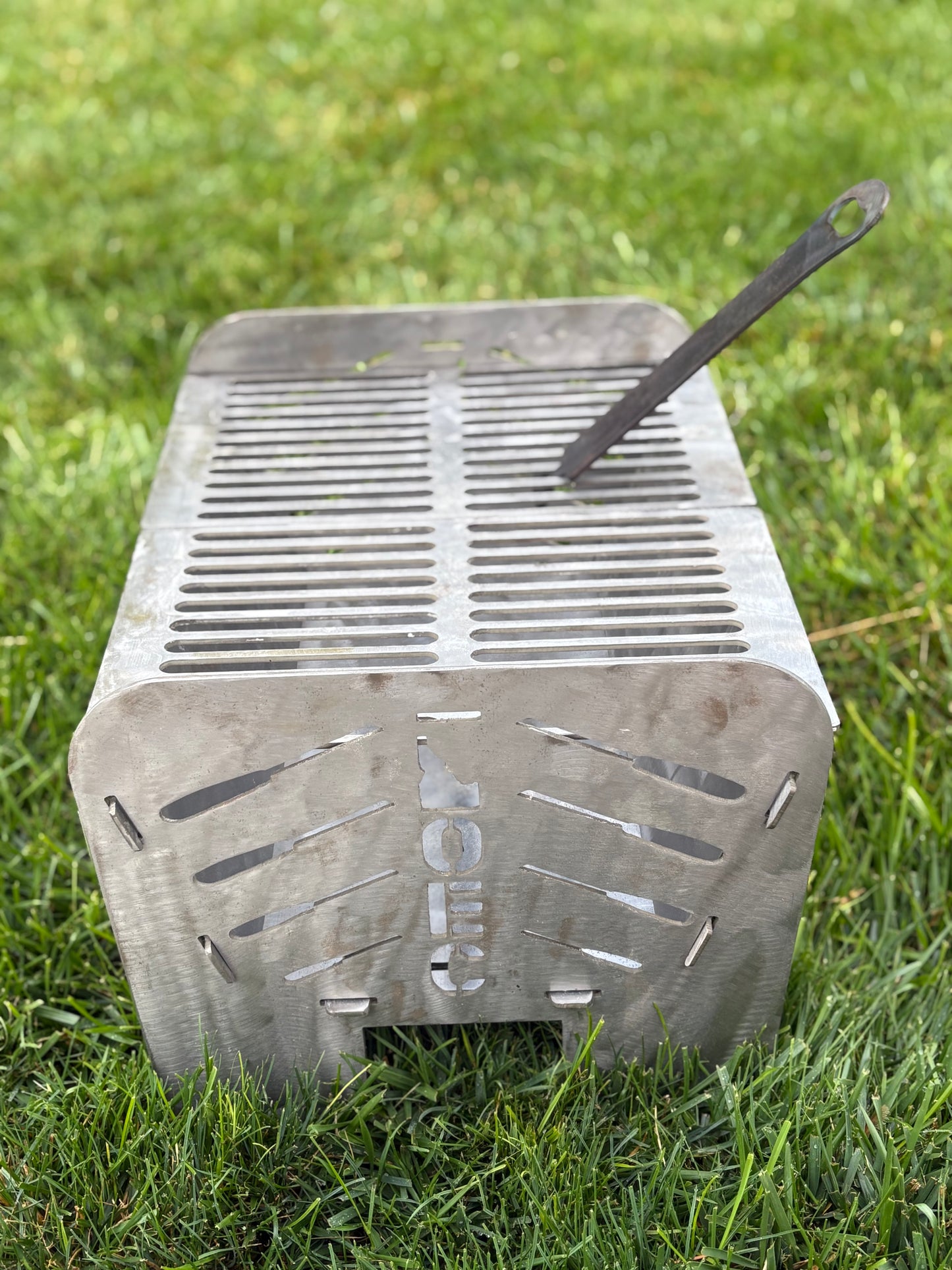 Collapsible Fire Pan / Grill