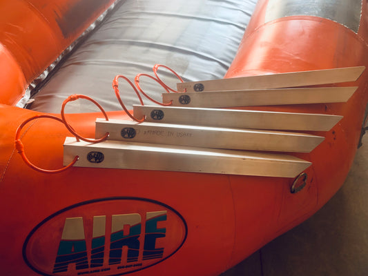 Jim Lee Sand Stakes on Aire Raft 
